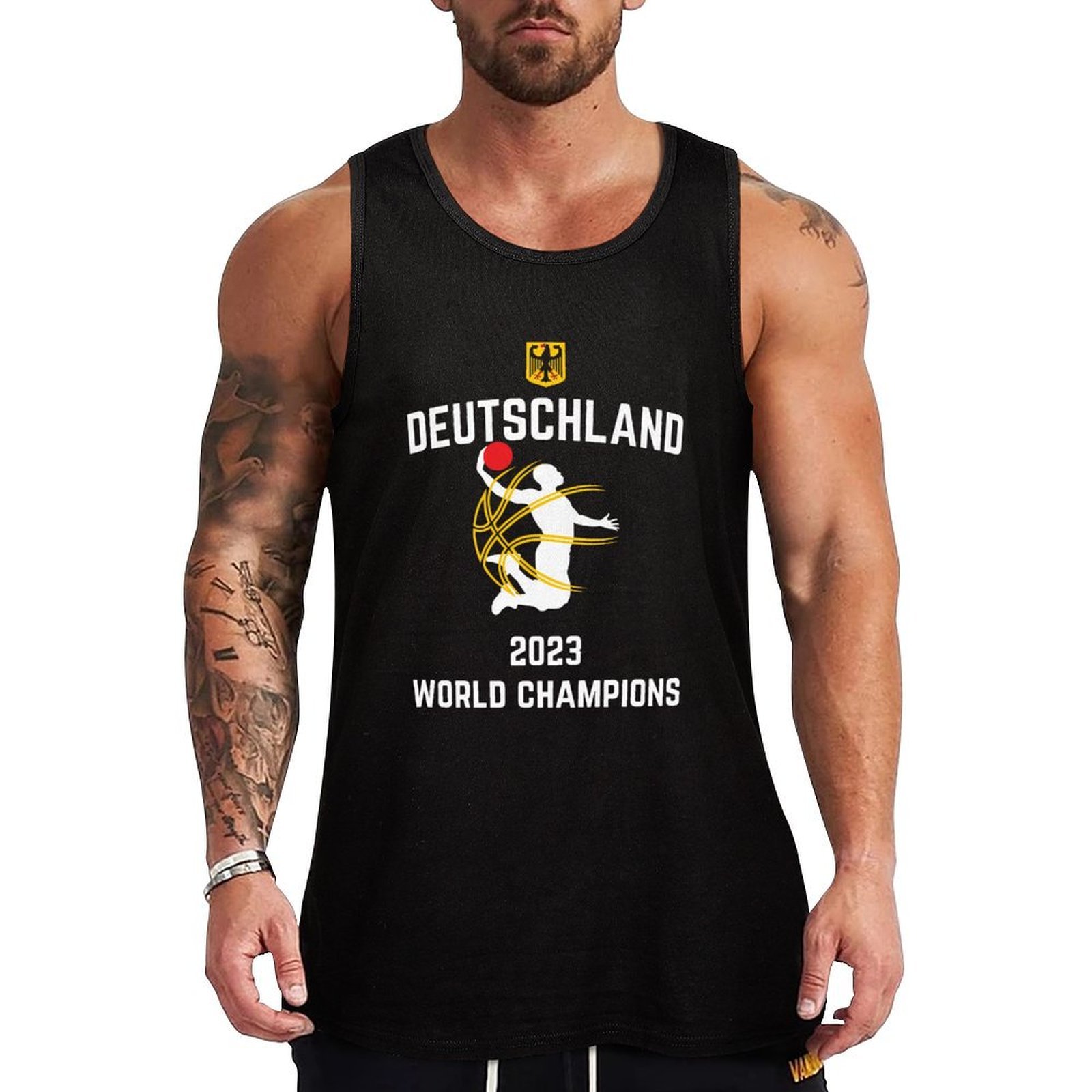 Street Fashion Germany - Germany Basketball Player Dunking the Ball
