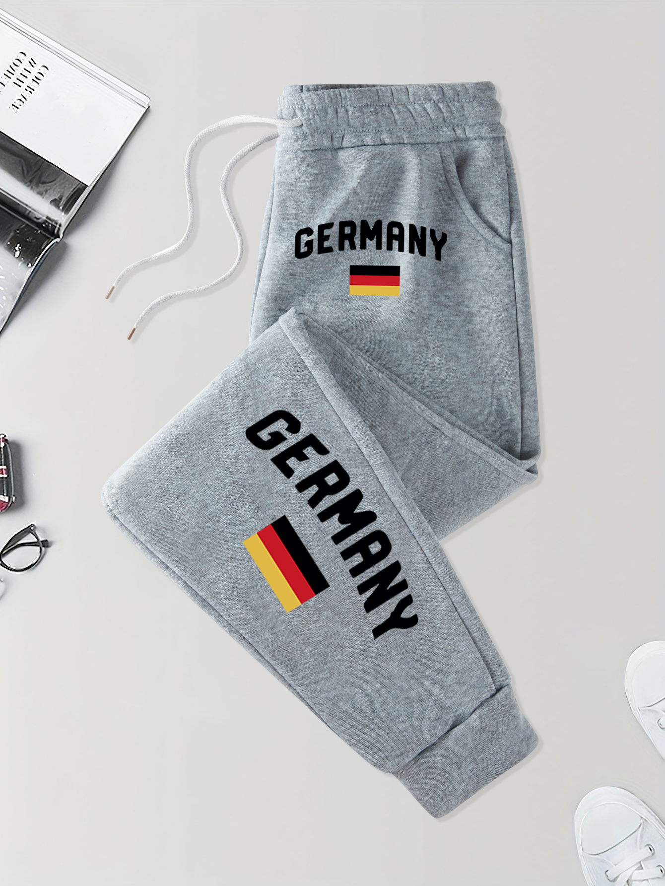 Street Fashion Germany - Germany Letter And Flag Pattern Man