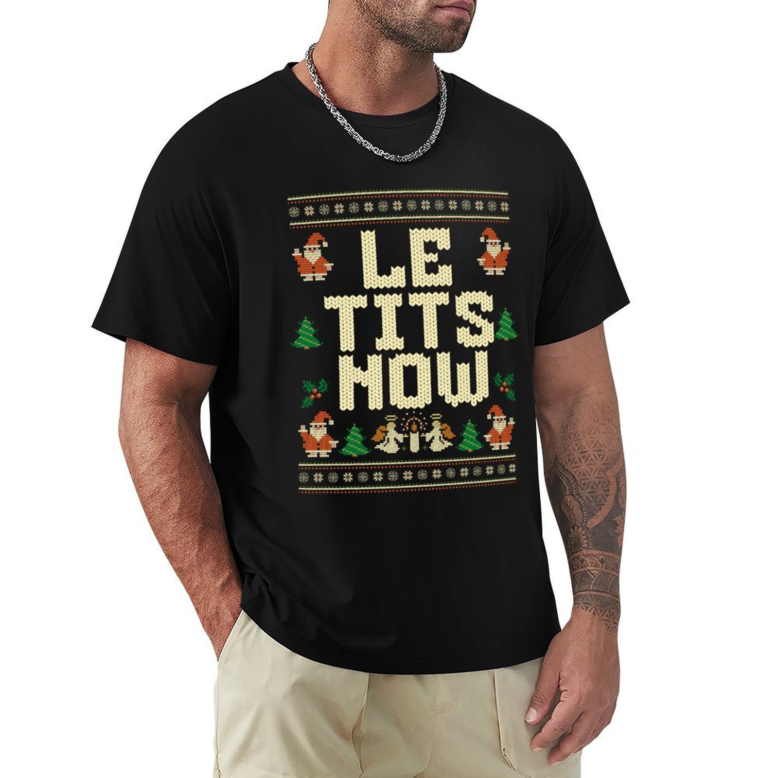 Street Fashion Now - Le Tits Now Christmas Ugly Sweater