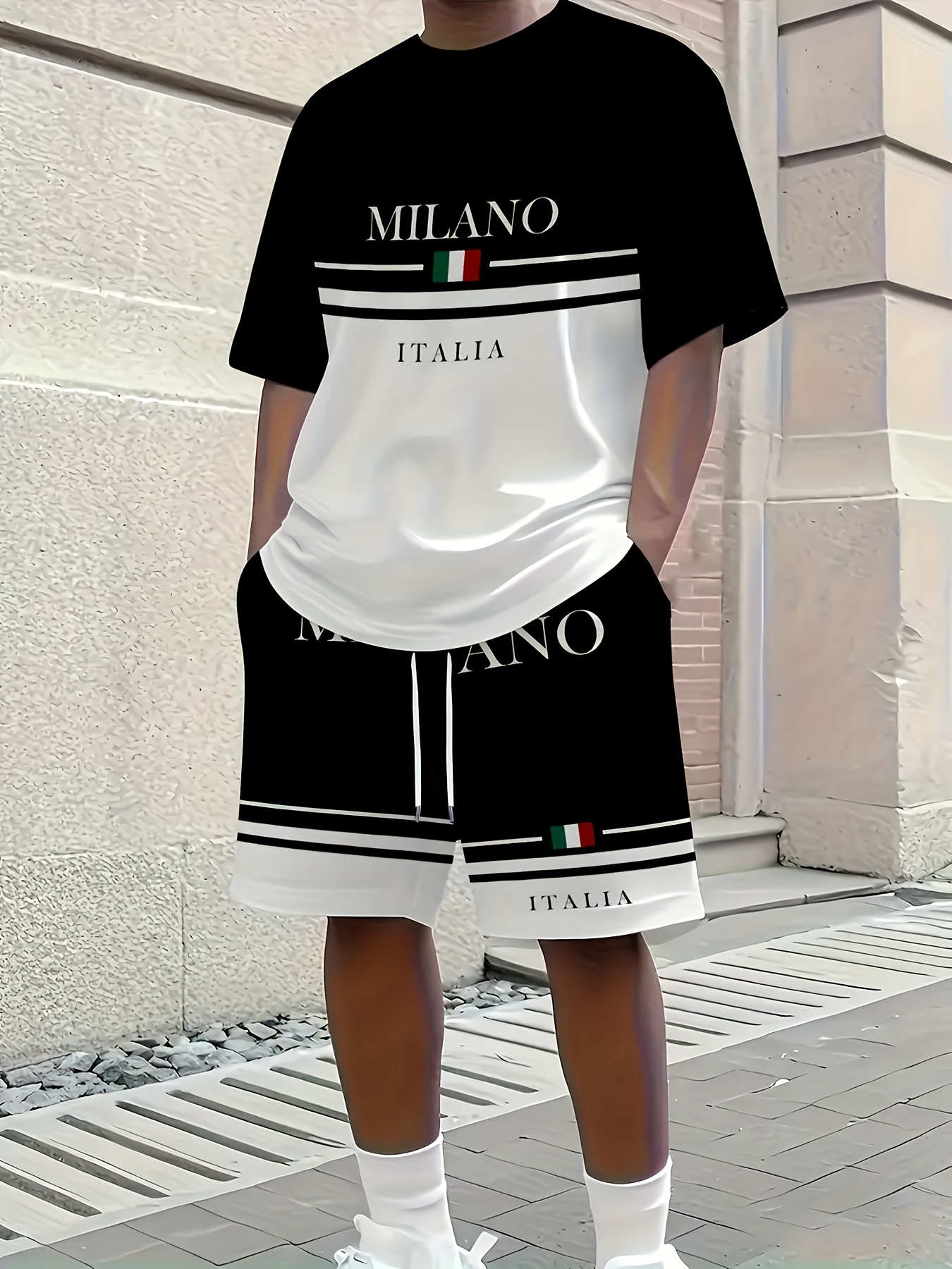 Street Summer Fashion - 2026 Summer New Men's Short-Sleeved Set