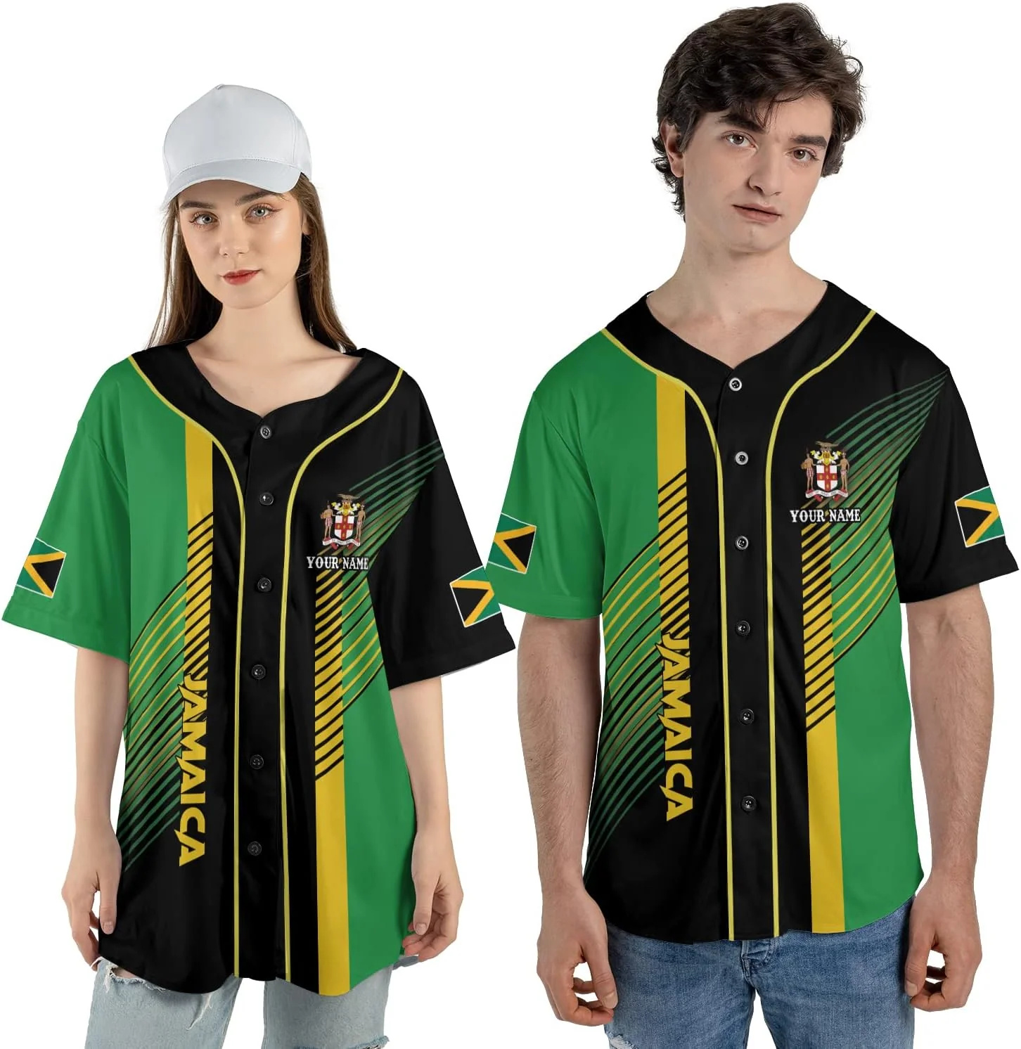 Personalized Name Jamaica Desi – Street Fashion Jersey Bewertung und Preis