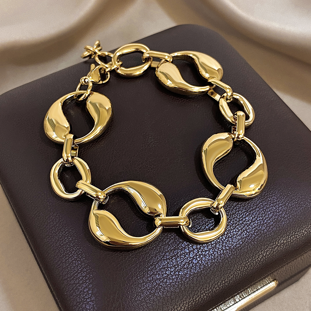Stainless Steel Chunky Thick C – Street Fashion Mood Bewertung und Preis