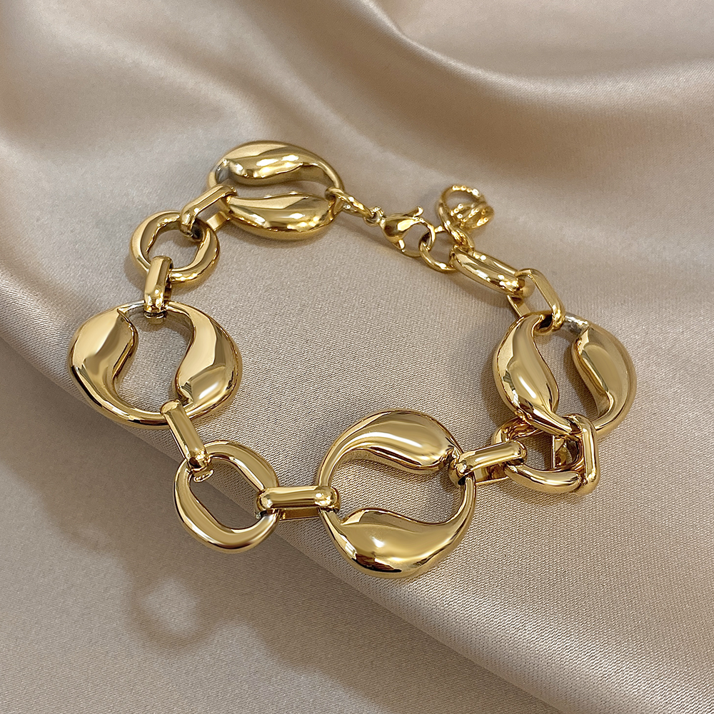 Stainless Steel Chunky Thick C – Street Fashion Mood Bewertung und Preis