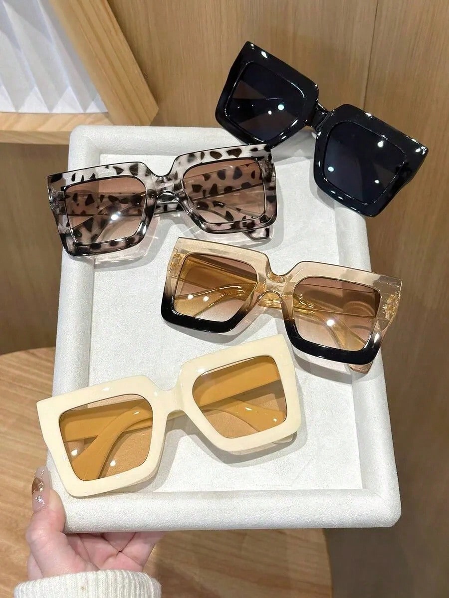 1/3pcs Geometric Oversized Ful – Street Fashion Photography Bewertung und Preis