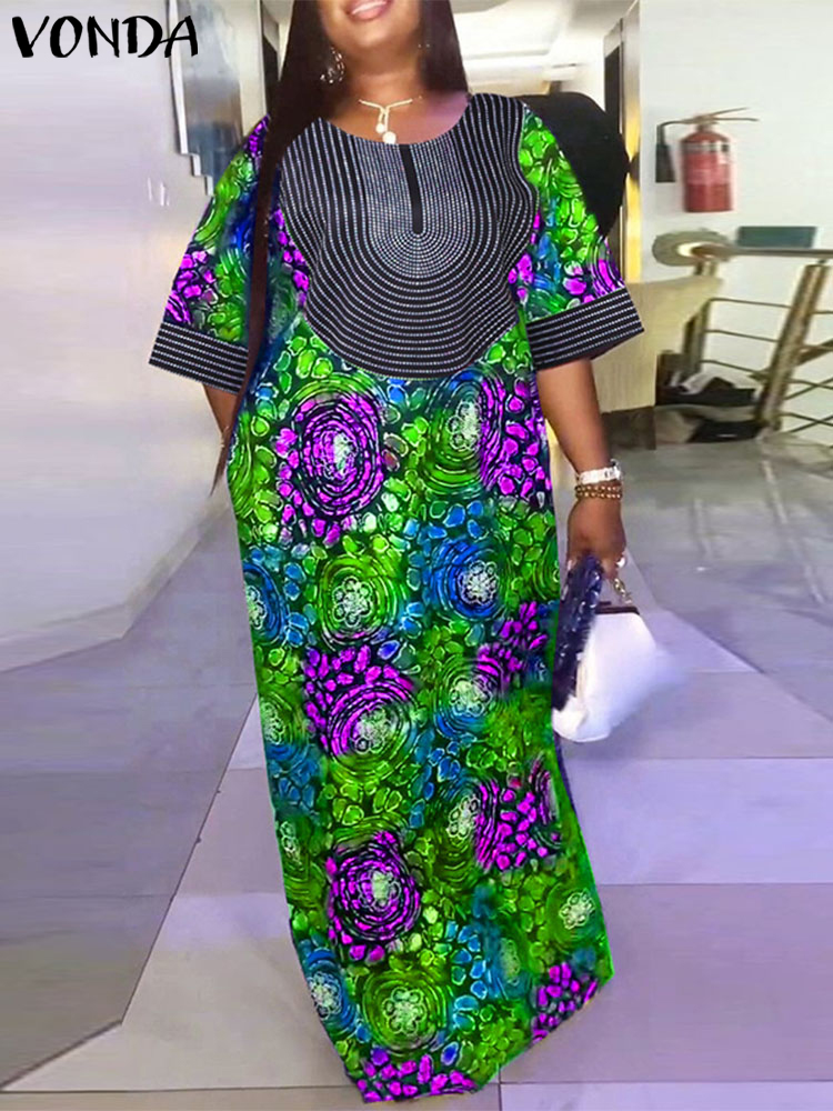 Plus Size Women Long Dress 202 – Street Fashion Plus Size Bewertung und Preis