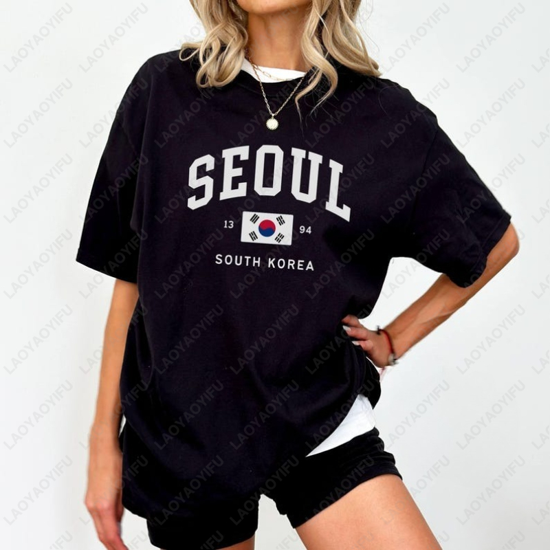 Seoul South Korean Flag Unisex – Street Fashion Of Seoul Bewertung und Preis