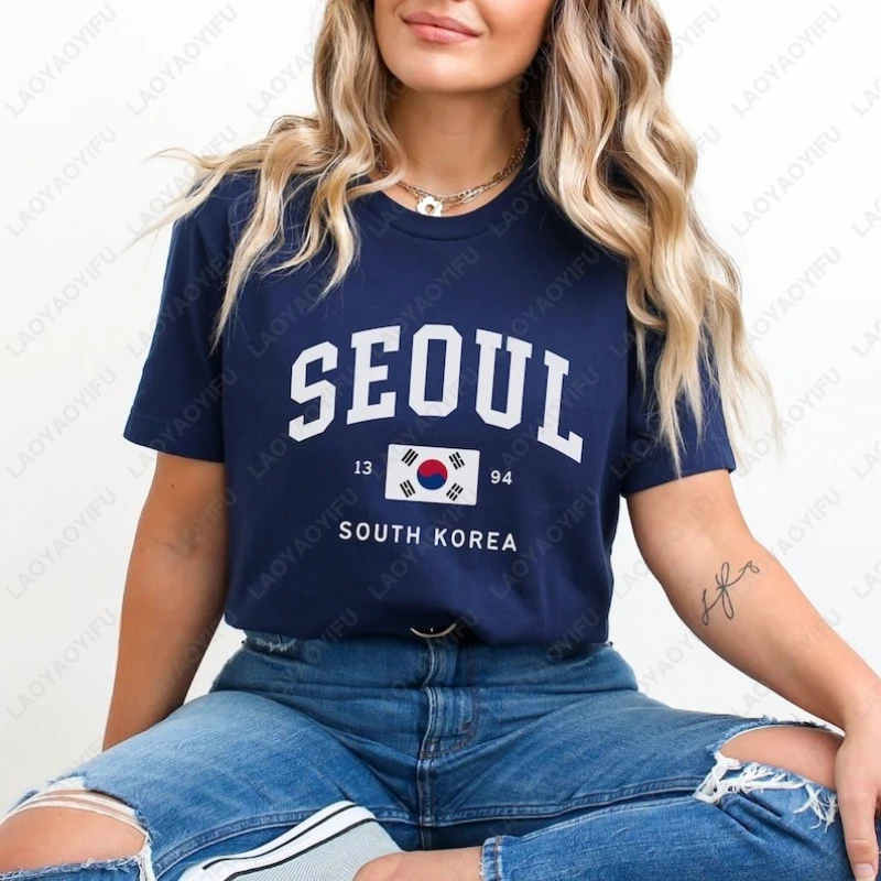 Seoul South Korean Flag Unisex – Street Fashion Of Seoul Bewertung und Preis