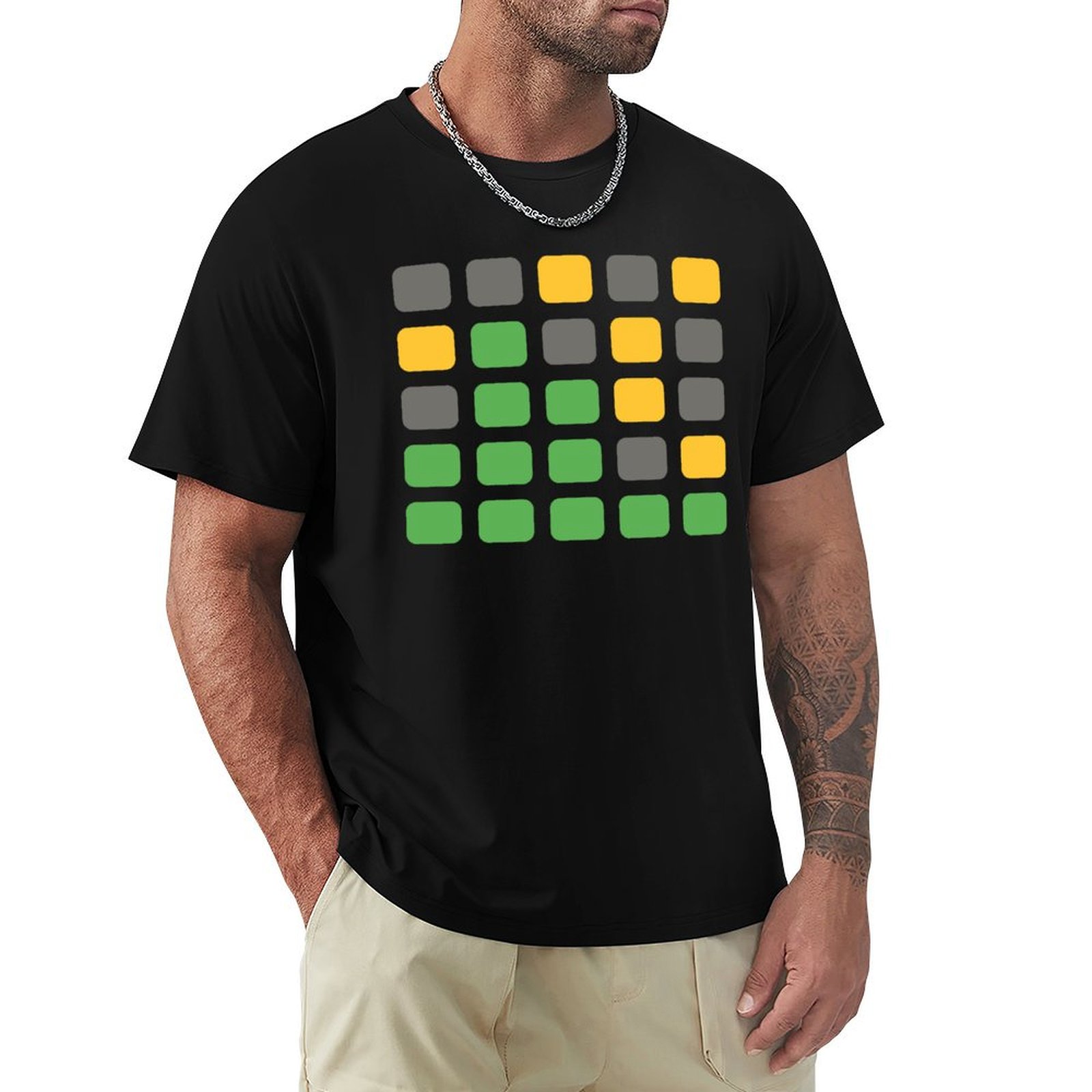 Wordle Game Online T-Shirt Str – Street Fashion Online Bewertung und Preis