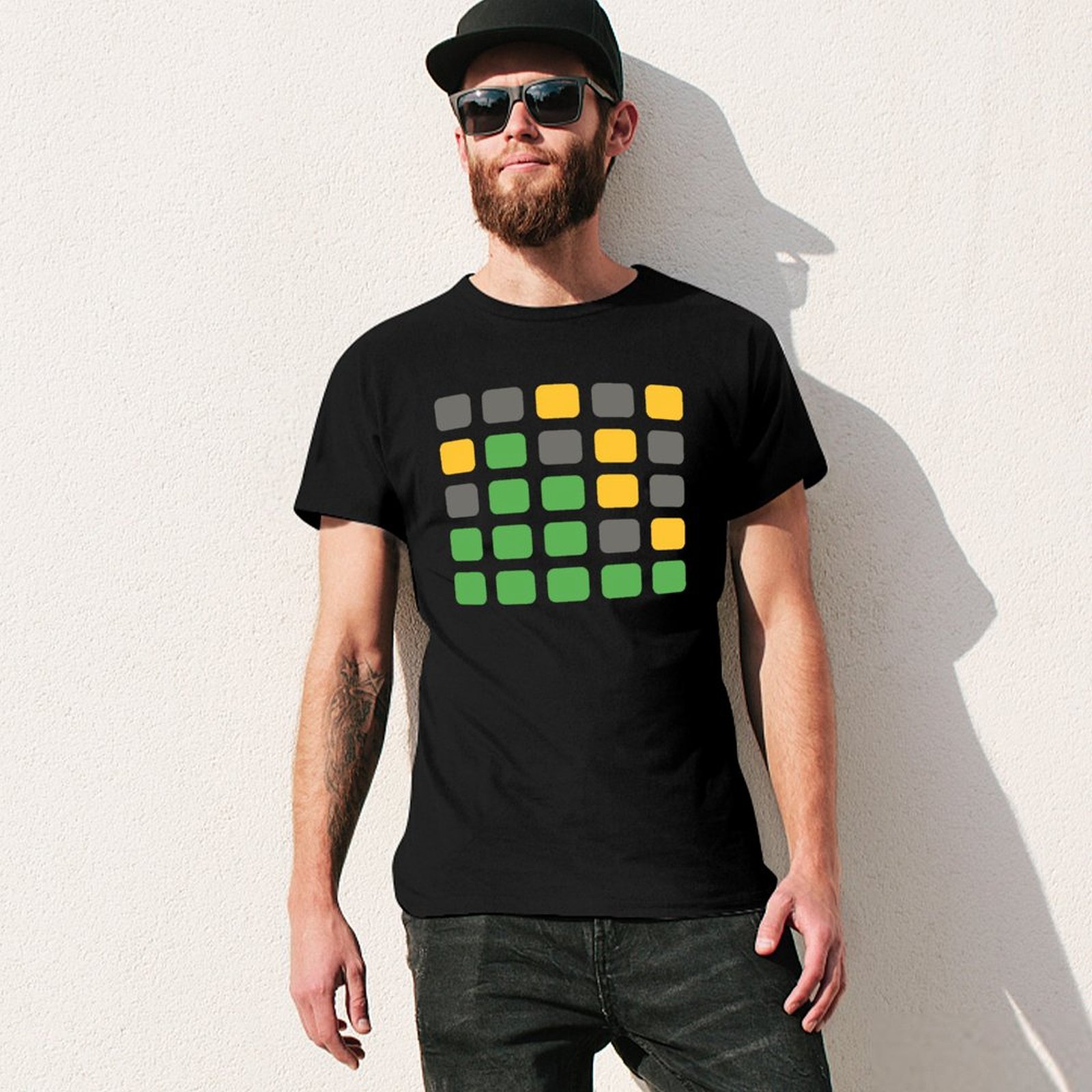 Wordle Game Online T-Shirt Str – Street Fashion Online Bewertung und Preis