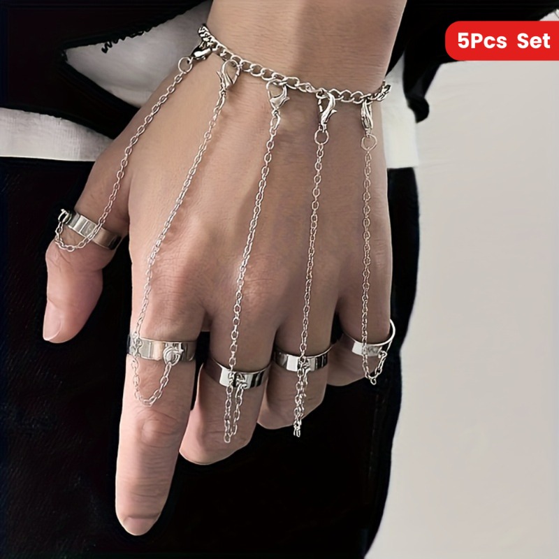 Fashion Finger Ring Bracelet f – Street Fashion Mood Bewertung und Preis