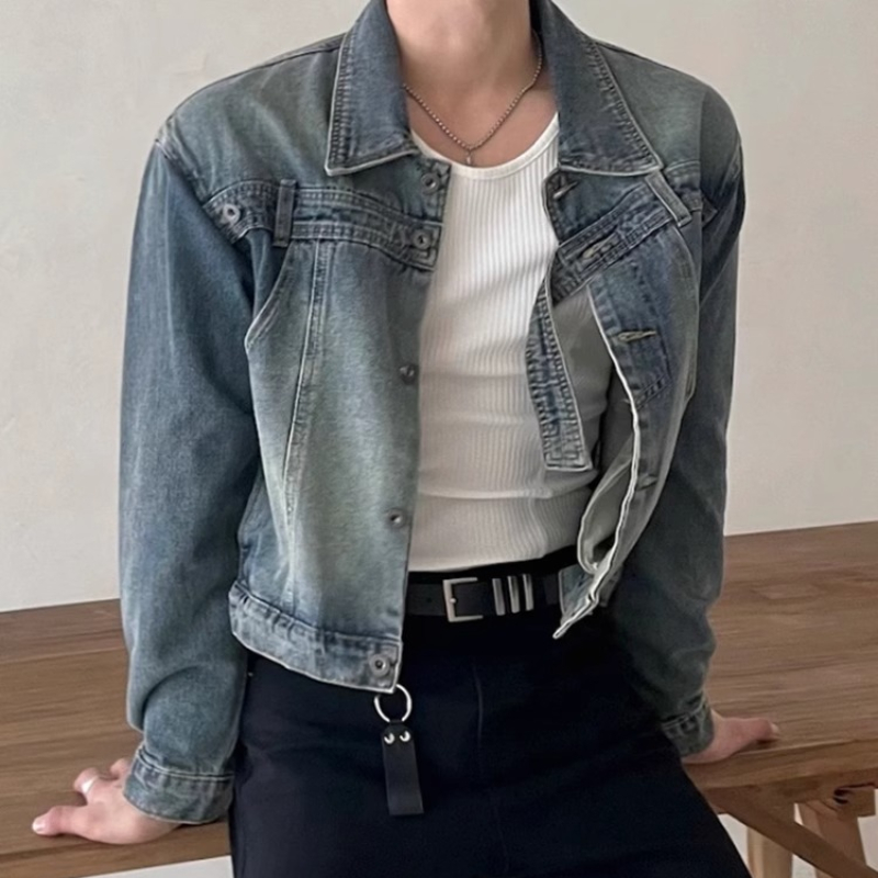 Fashion Retro Denim Jackets Me – Street Fashion Men 2025 Bewertung und Preis