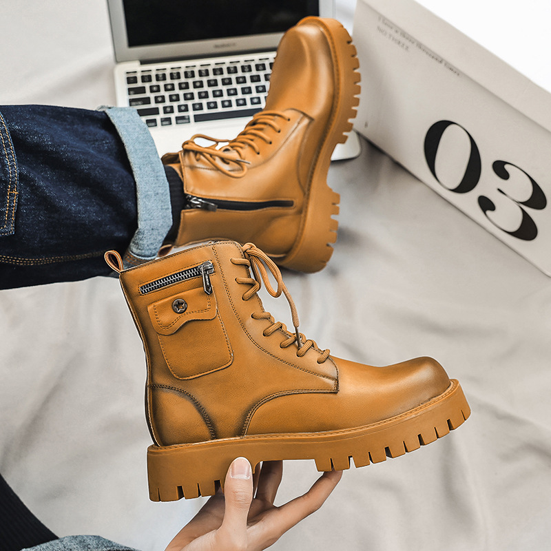 2025 Trend Men Boots Sneakers  – Street Fashion Men 2025 Bewertung und Preis