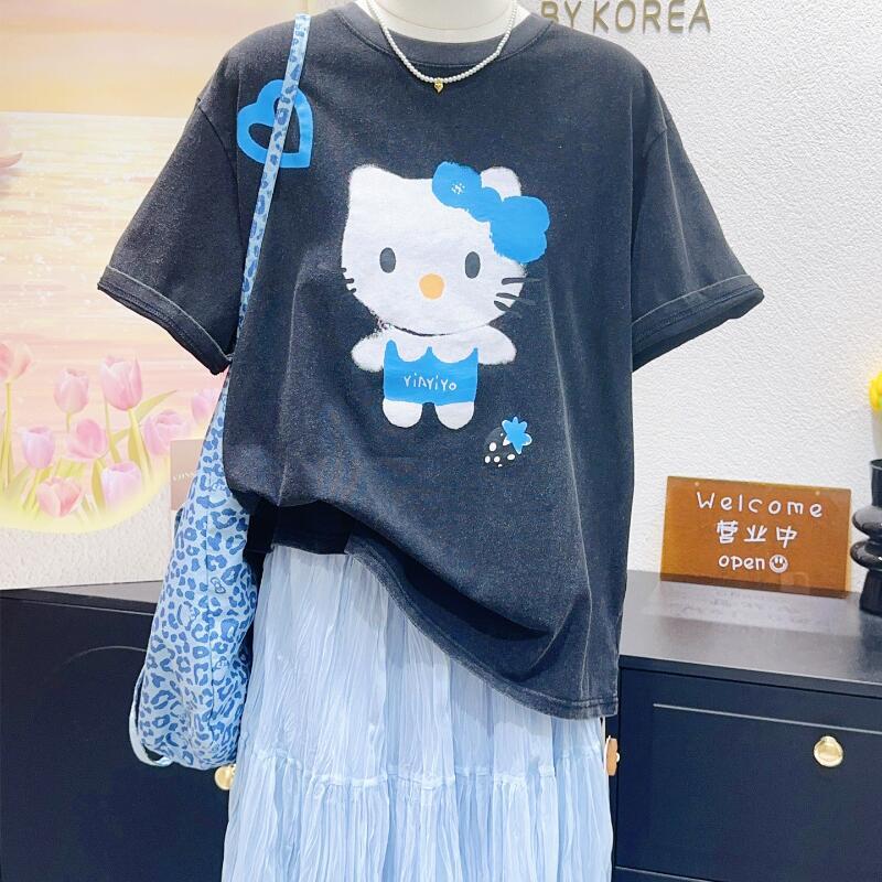 Hello Kitty High-Quality New S – Street Summer Fashion Bewertung und Preis
