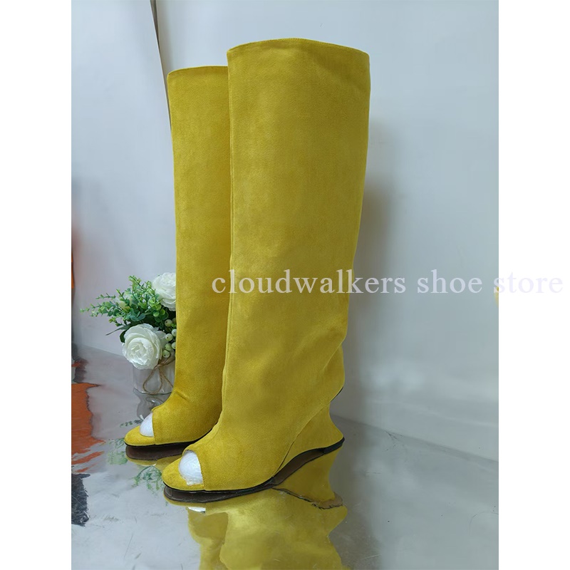 New Peep Toe Suede Strange Hee – Street Fashion Walk Bewertung und Preis
