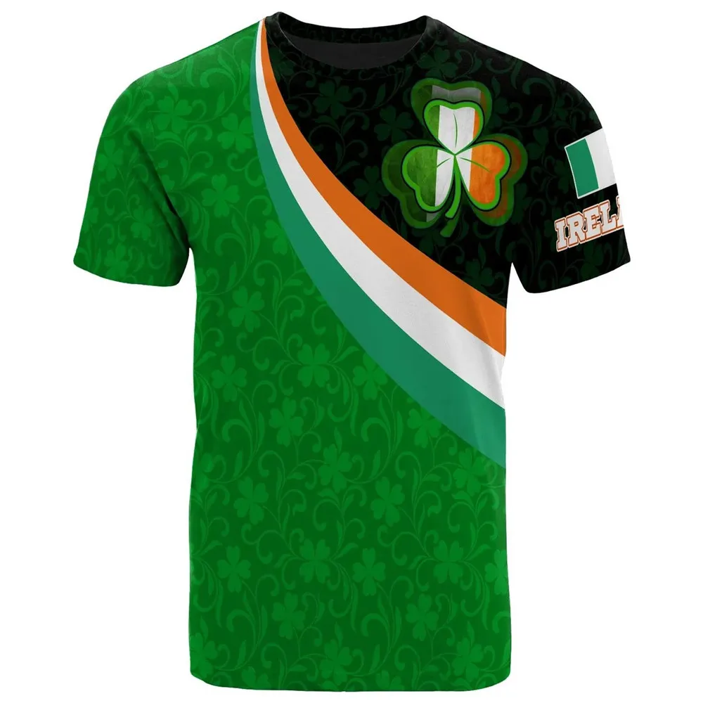 Summer Men's Irish St. Patrick – Street Fashion Plus Size Bewertung und Preis