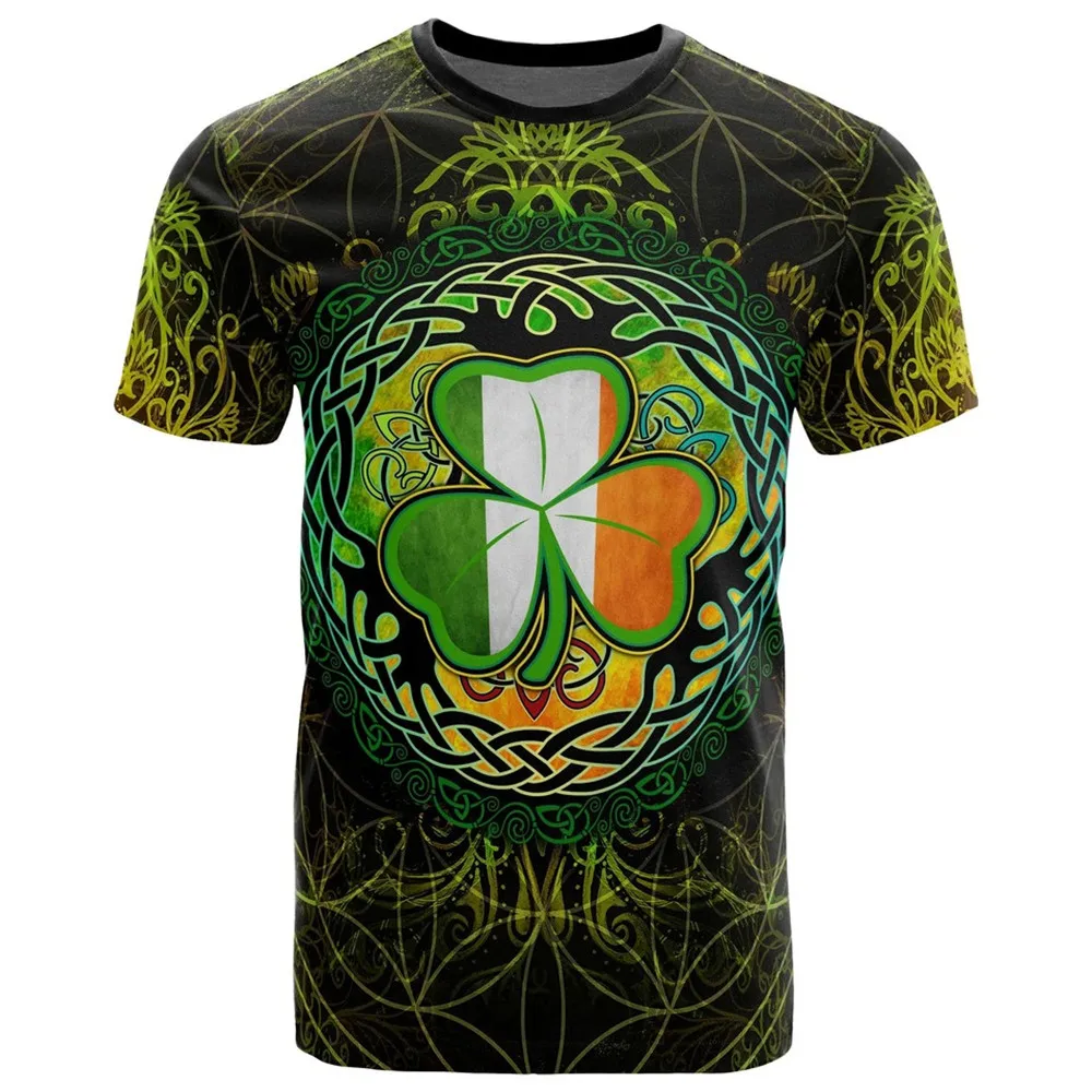 Summer Men's Irish St. Patrick – Street Fashion Plus Size Bewertung und Preis
