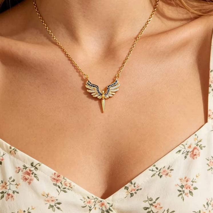 Angel Wings Necklace For Women – Street Fashion Mood Bewertung und Preis