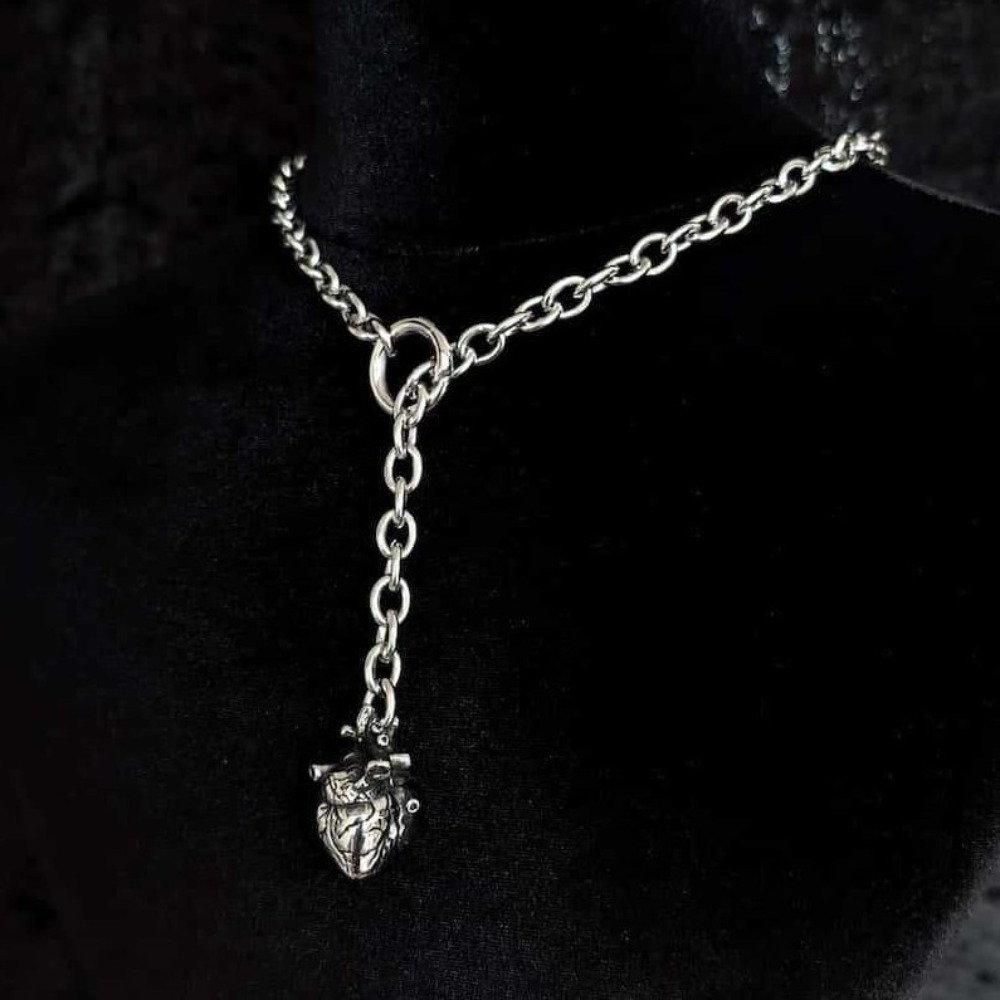 Silver Tone Anatomical Heart Y – Street Fashion Mood Bewertung und Preis