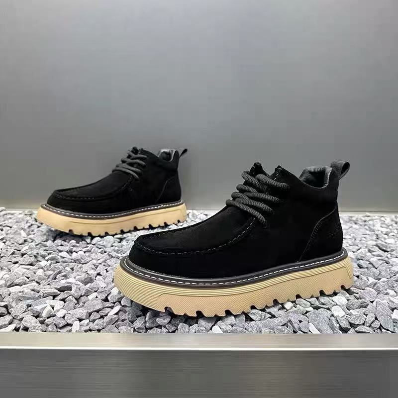 Autum Winter Men Platform Boot – Street Fashion Walk Bewertung und Preis