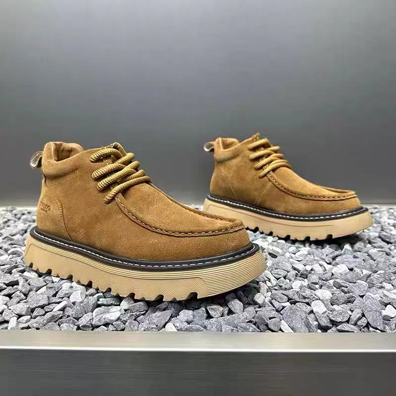 Autum Winter Men Platform Boot – Street Fashion Walk Bewertung und Preis