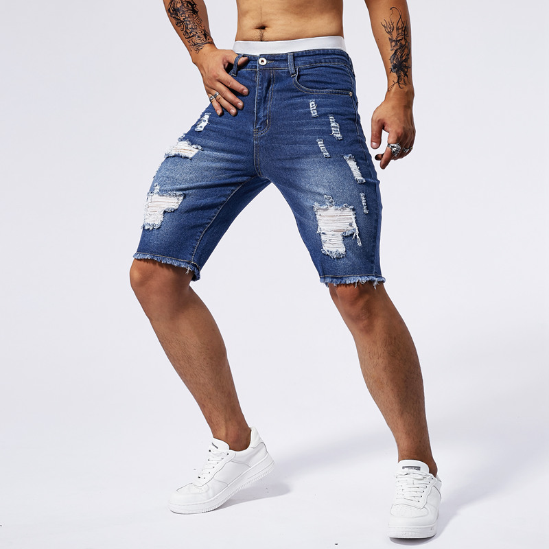 2025 Summer New Men's Ripped D – Street Fashion Men 2025 Bewertung und Preis