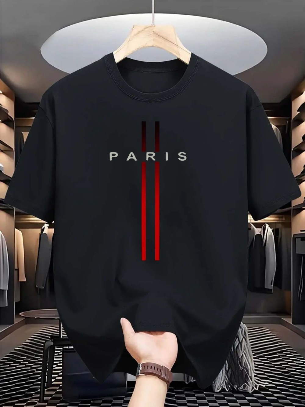 Paris Letter 3D print sport Qu – Street Fashion Paris Bewertung und Preis