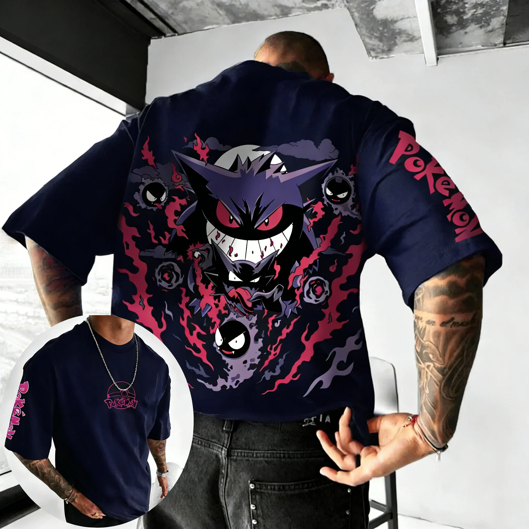 Pokemon  Anime Gengar Co Brand – Street Fashion Japan Brand Bewertung und Preis
