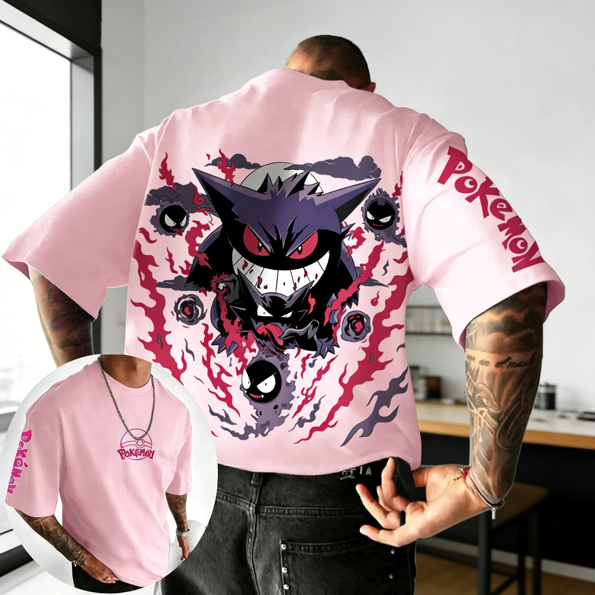 Pokemon  Anime Gengar Co Brand – Street Fashion Japan Brand Bewertung und Preis