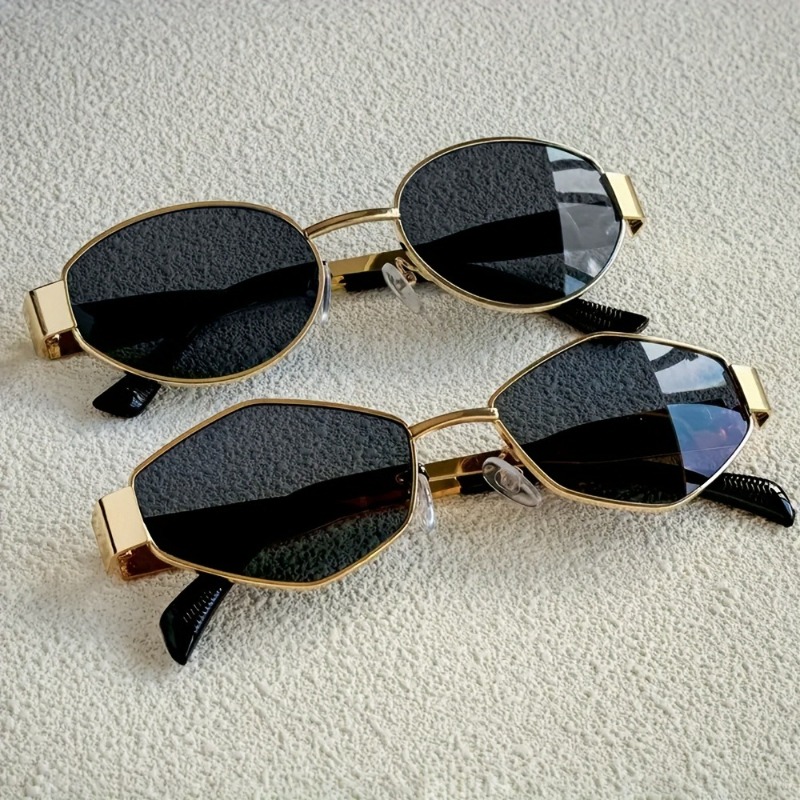 2pcs Summer Trendy Glasses Set – Street Fashion Photography Bewertung und Preis