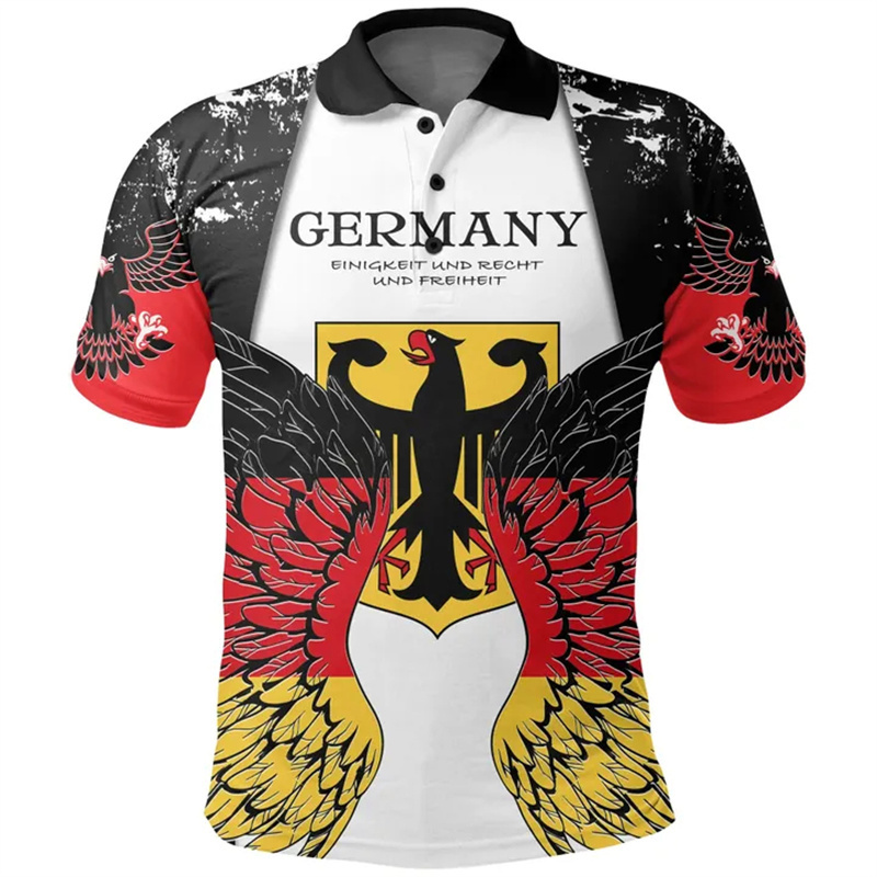 German Coat Of Arms Polo Shirt – Street Fashion Germany Bewertung und Preis