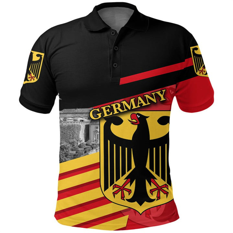 German Coat Of Arms Polo Shirt – Street Fashion Germany Bewertung und Preis
