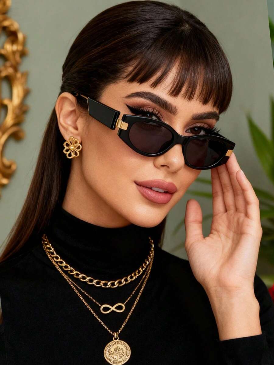 1pc Small Frame Oval Fashion G – Street Fashion Photography Bewertung und Preis