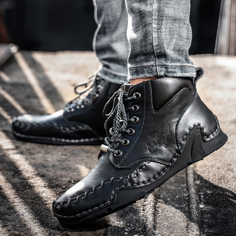 Size 48 Mens Shoes Handmade Ge – Street Fashion Walk Bewertung und Preis