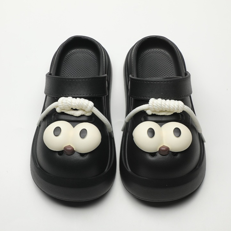 Cute DIY Big Eyes Fashion Clog – Street Fashion Walk Bewertung und Preis