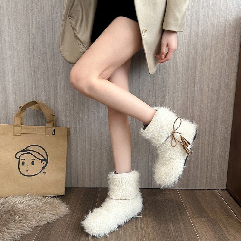 Solid Color Fleece-Lined White – Street Fashion Online Bewertung und Preis