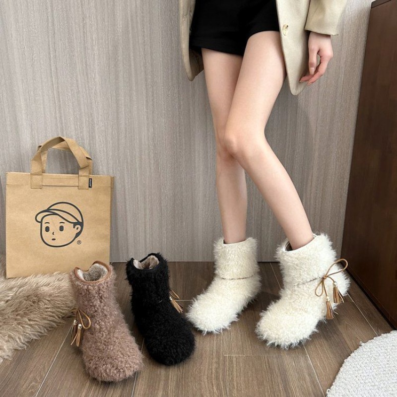 Solid Color Fleece-Lined White – Street Fashion Online Bewertung und Preis