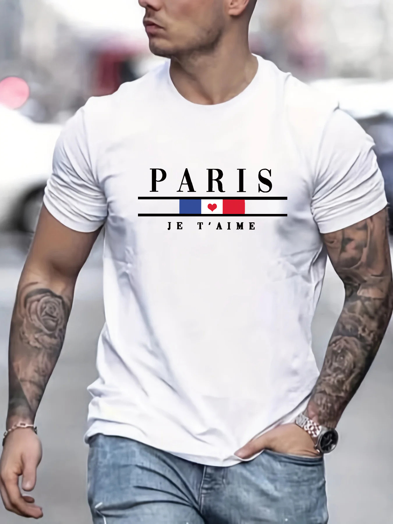 Men's Summer 100% Pure Cotton  – Street Fashion Paris Bewertung und Preis
