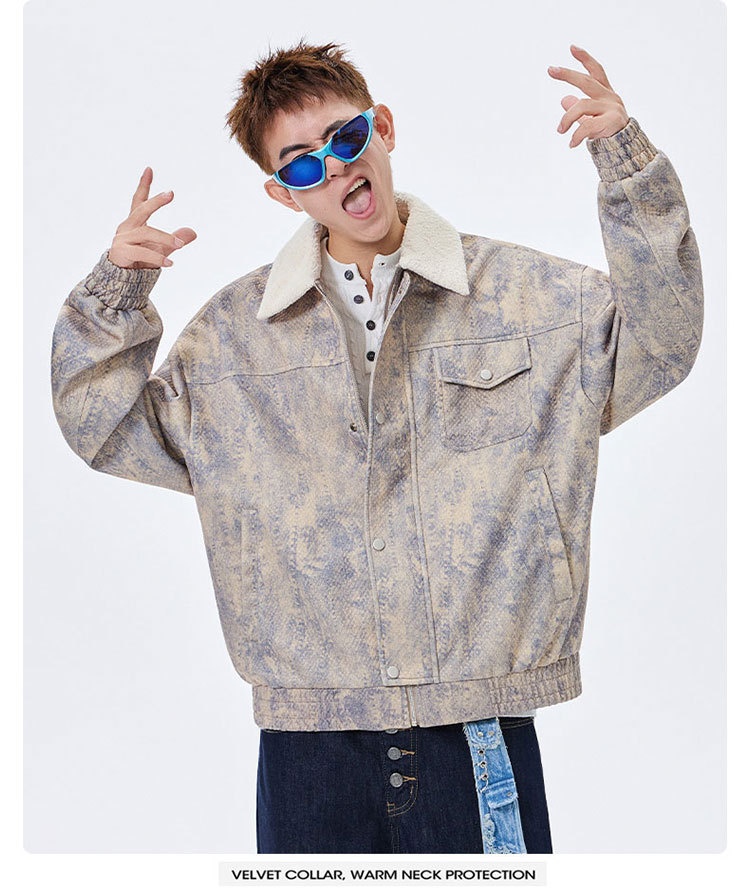 Mens Jacket Coat Figure Popula – Street Fashion Now Bewertung und Preis