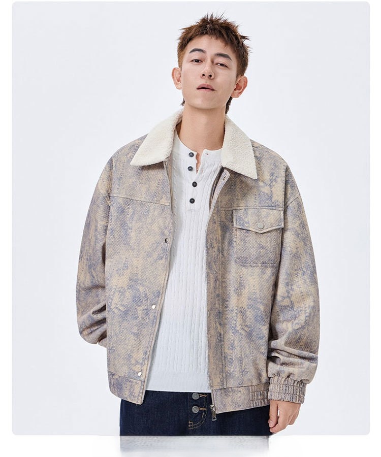 Mens Jacket Coat Figure Popula – Street Fashion Now Bewertung und Preis