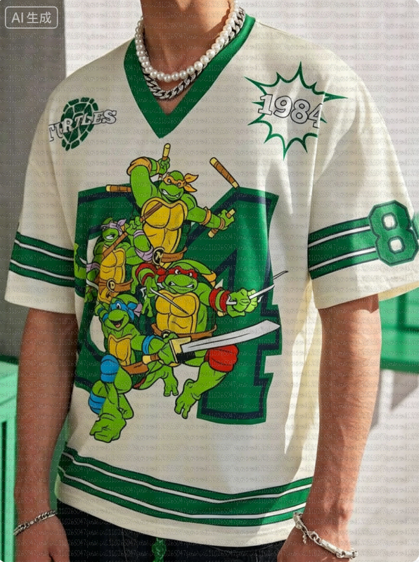 Teenage Mutant Ninja Turtles 3 – Street Fashion Jersey Bewertung und Preis
