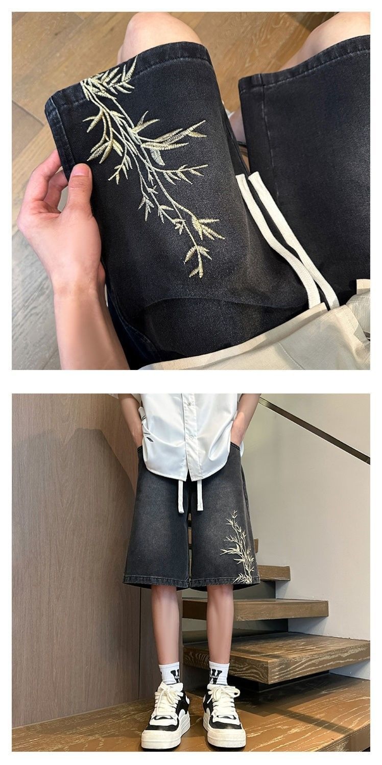 Men's 2026 Summer Retro Washed – Street Fashion Plus Size Bewertung und Preis