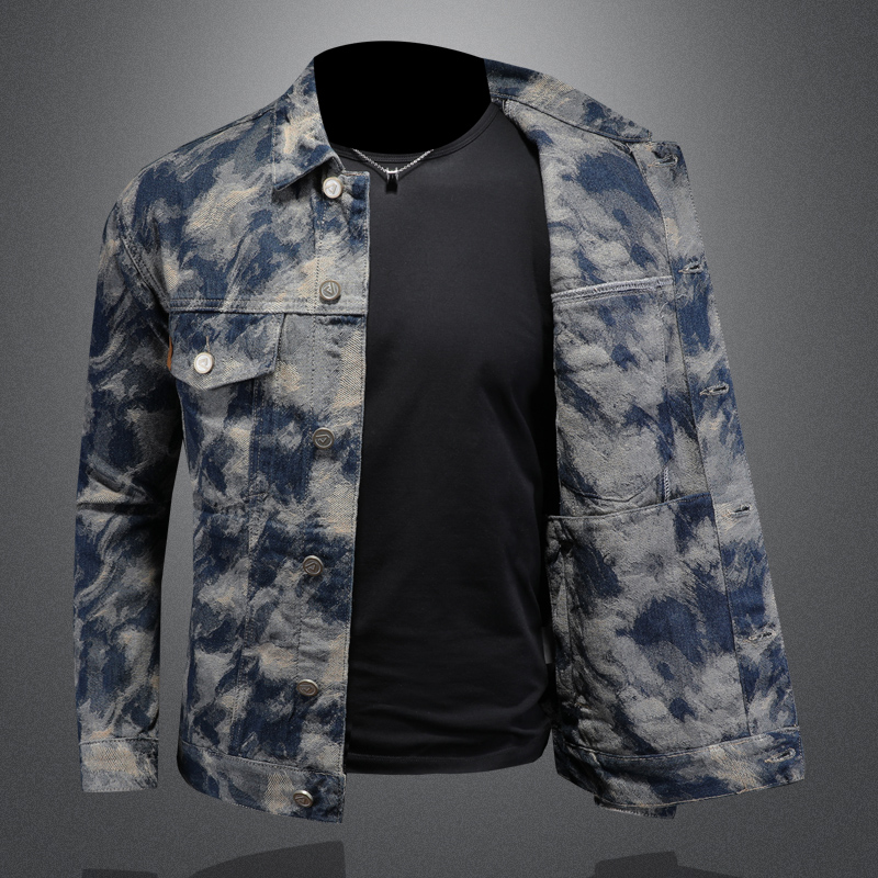 2025 Spring Vintage Denim Jack – Street Fashion Men 2025 Bewertung und Preis