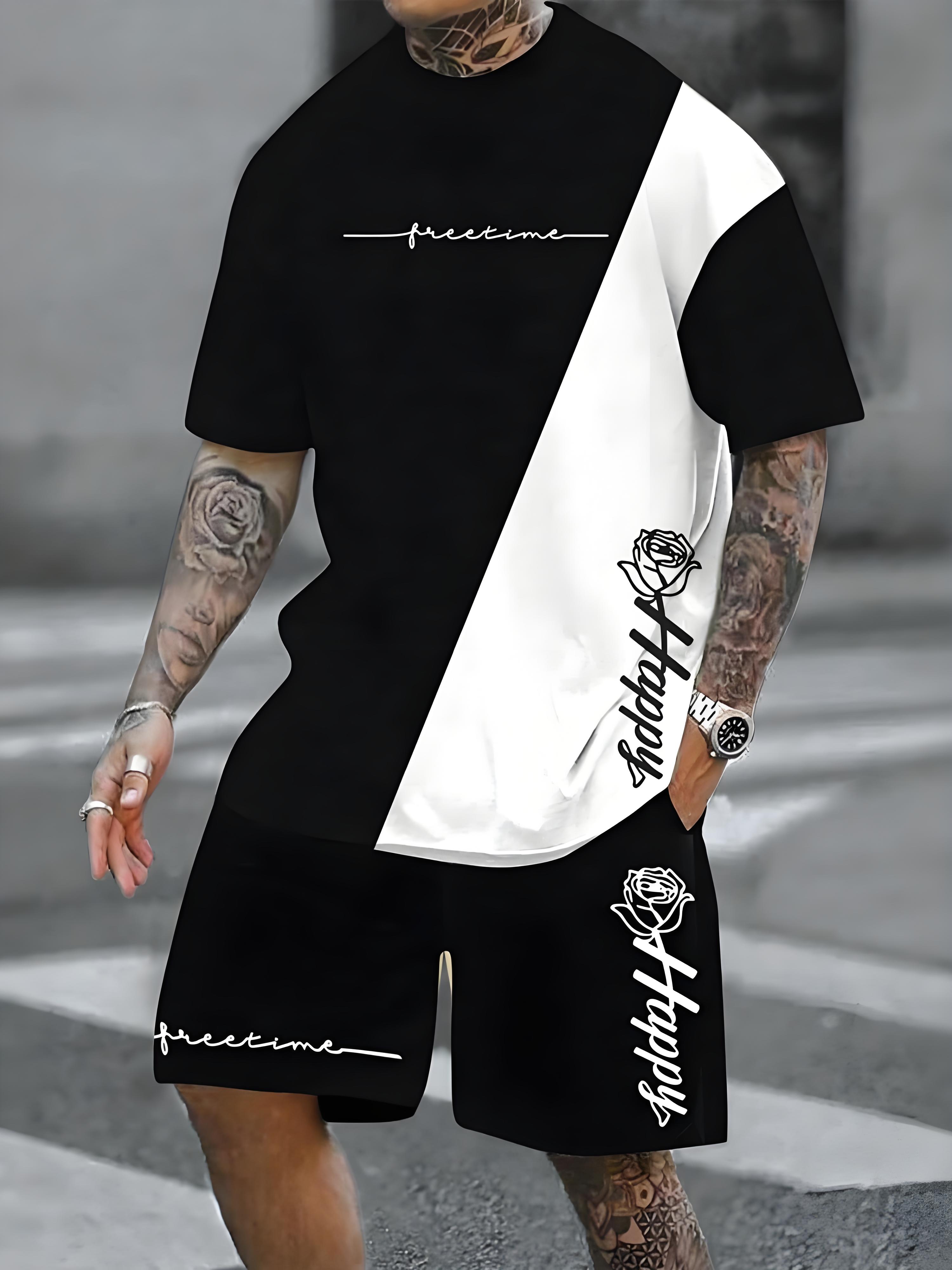 New Plus Size Men's T-shirt An – Street Summer Fashion Bewertung und Preis