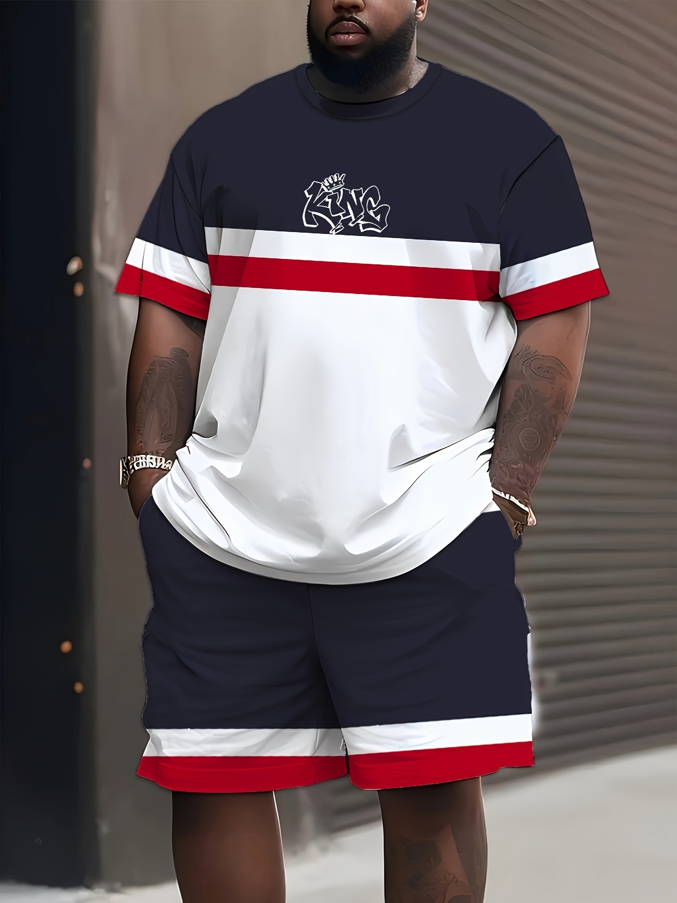 New Plus Size Men's T-shirt An – Street Summer Fashion Bewertung und Preis