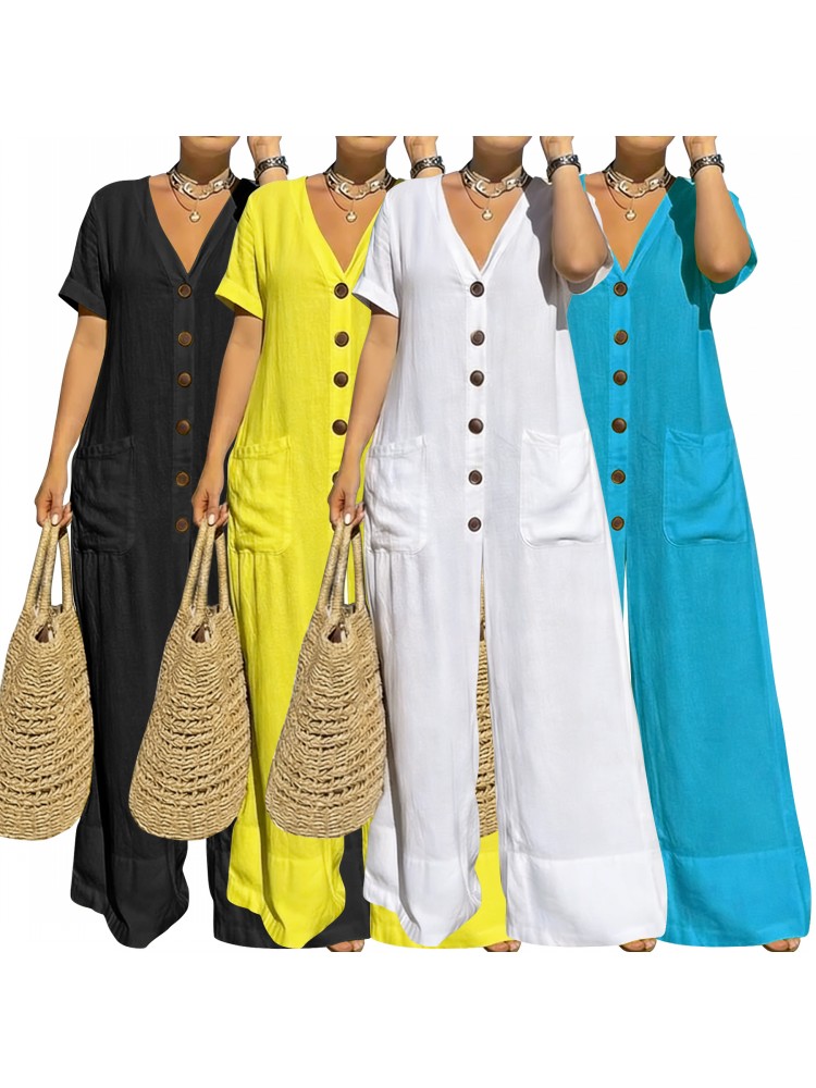 Plus Size Women Clothes Jumpsu – Street Fashion Plus Size Bewertung und Preis