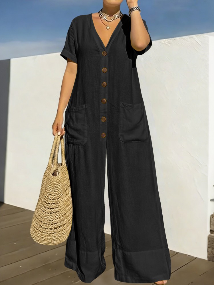 Plus Size Women Clothes Jumpsu – Street Fashion Plus Size Bewertung und Preis