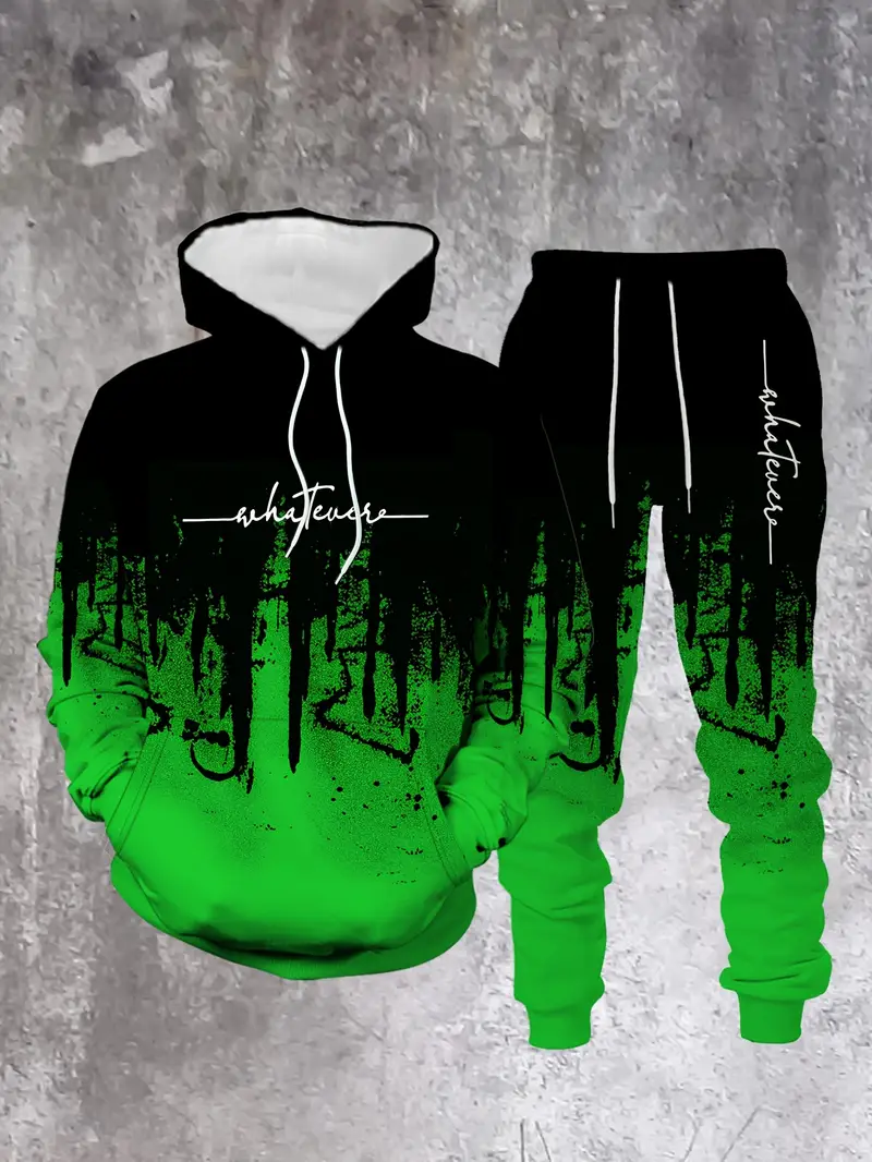 Gradient Color Paris Tracksuit – Street Fashion Paris Bewertung und Preis