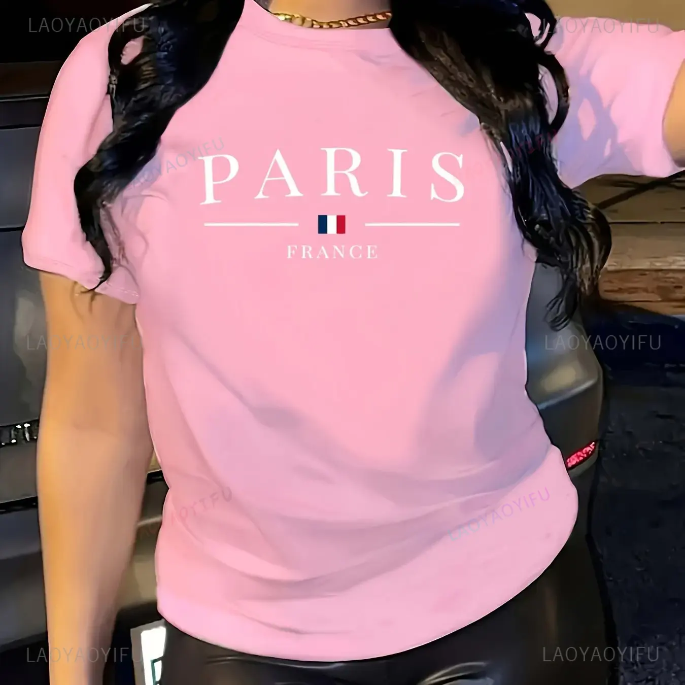 Unisex Paris France Print Shor – Street Fashion Paris Bewertung und Preis