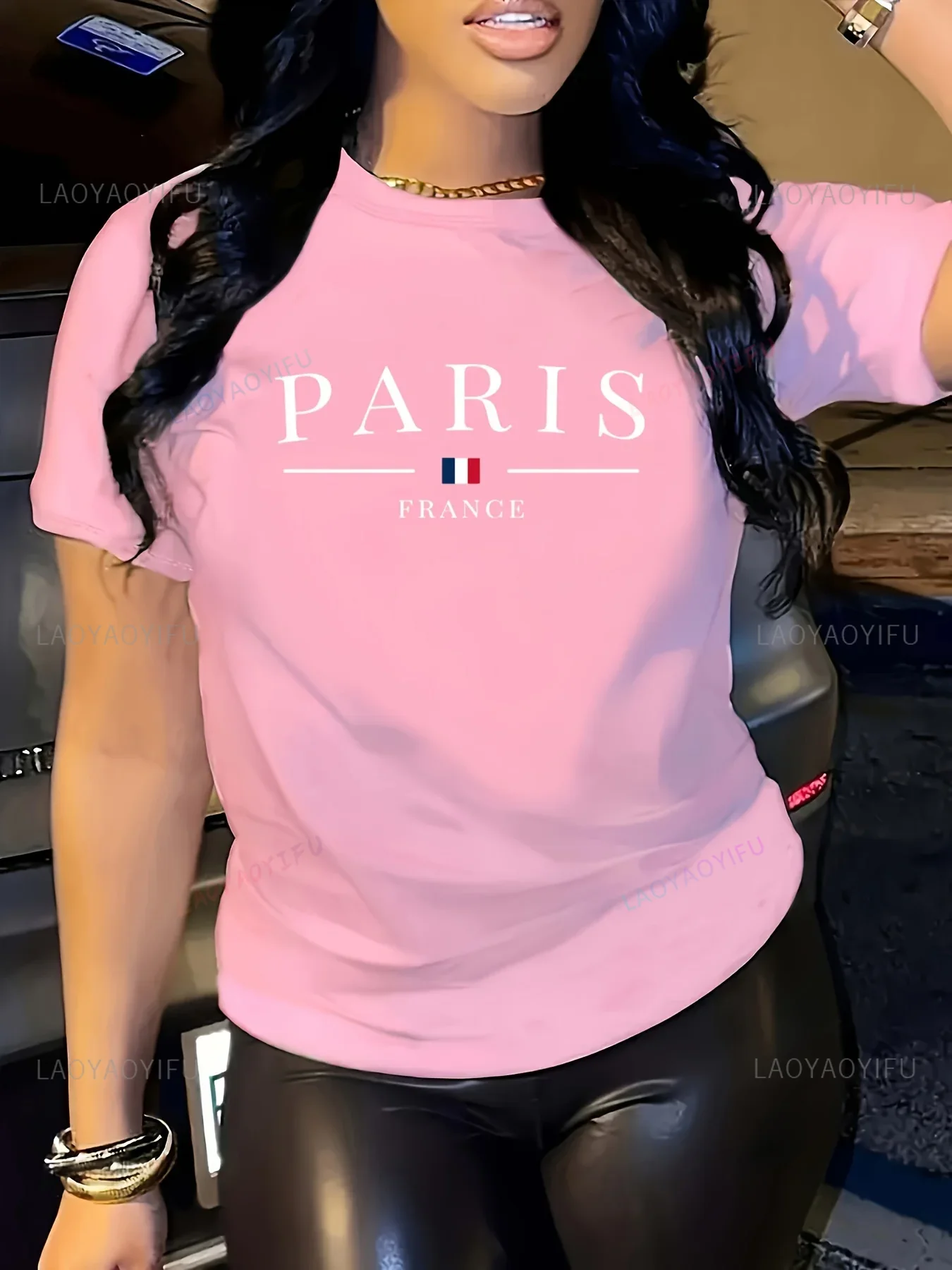 Unisex Paris France Print Shor – Street Fashion Paris Bewertung und Preis