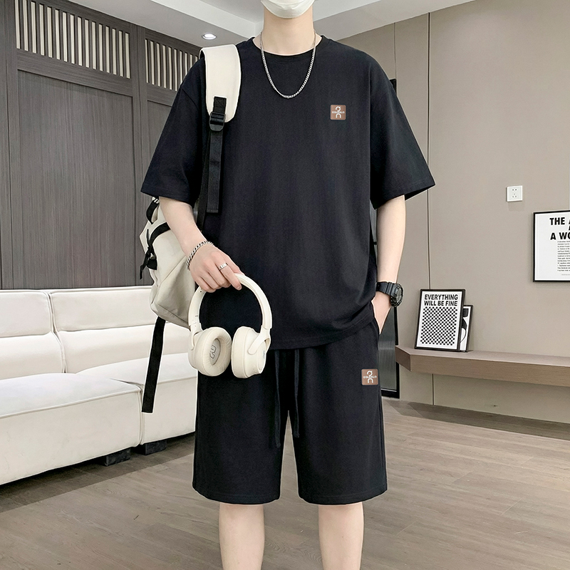 【T-Shirt + 5-Point Shorts】Men' – Street Summer Fashion Bewertung und Preis